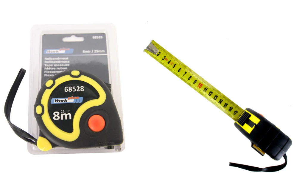 TAPE MEASURE 8MT    X 25MM
