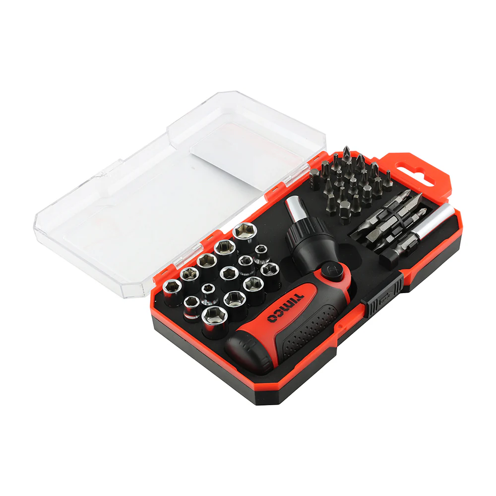 TIMCO 46PCS RATCHETING SCREWDIVER BIT SET - Image 2