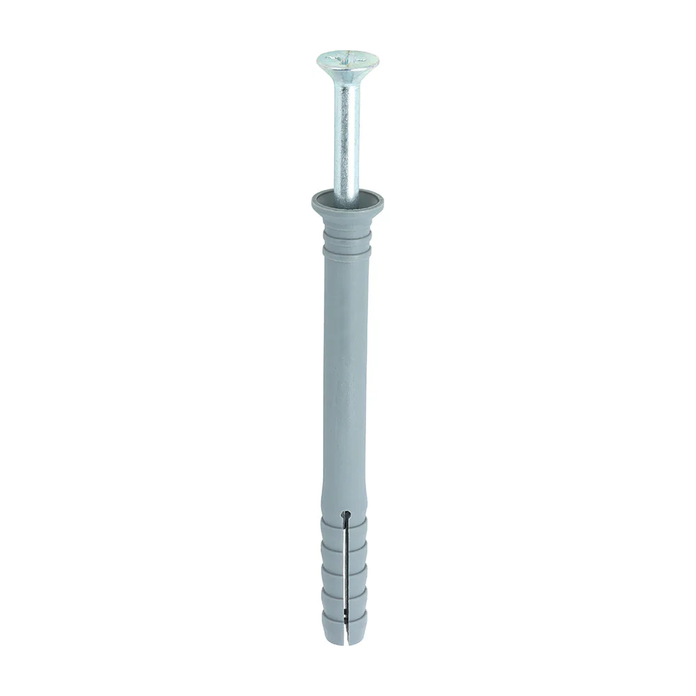Timco 6 X 80 Nylon Hammer Fixing Pk10