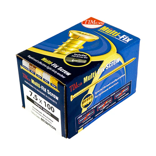 Timco Multi Fix Concrete Screw (13 Variants Available) - Image 3