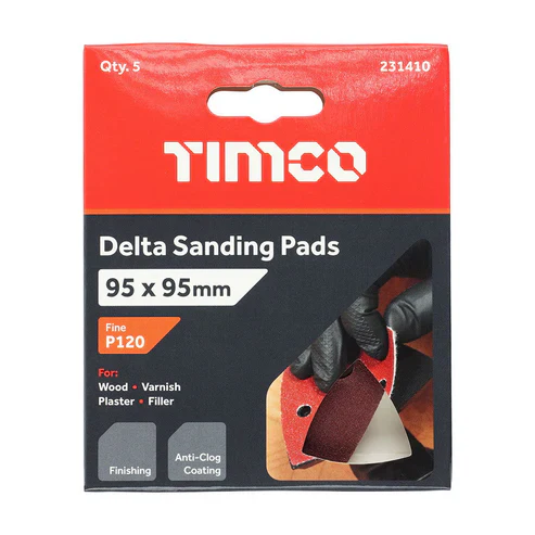TIMCO 95X95 DELTA SANDING PADS - Image 3
