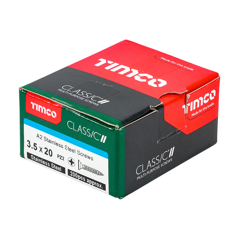 Timco Classic Stainless Steel Screw Pz2 Csk -A2 (20 Variants Available ) - Image 3