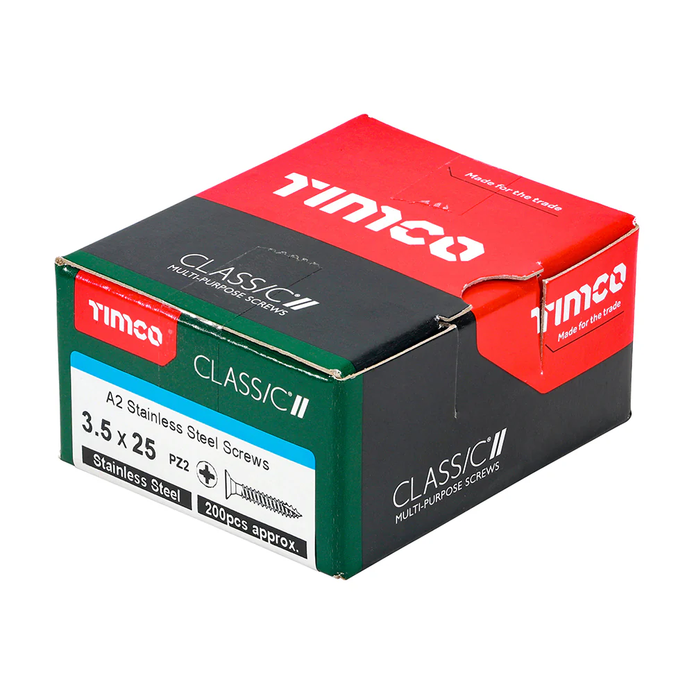 Timco Classic Stainless Steel Screw Pz2 Csk -A2 (20 Variants Available ) - Image 4