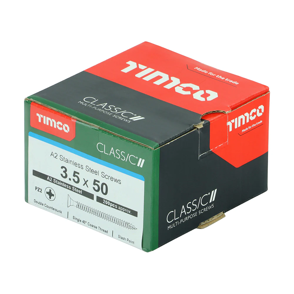 Timco Classic Stainless Steel Screw Pz2 Csk -A2 (20 Variants Available ) - Image 7