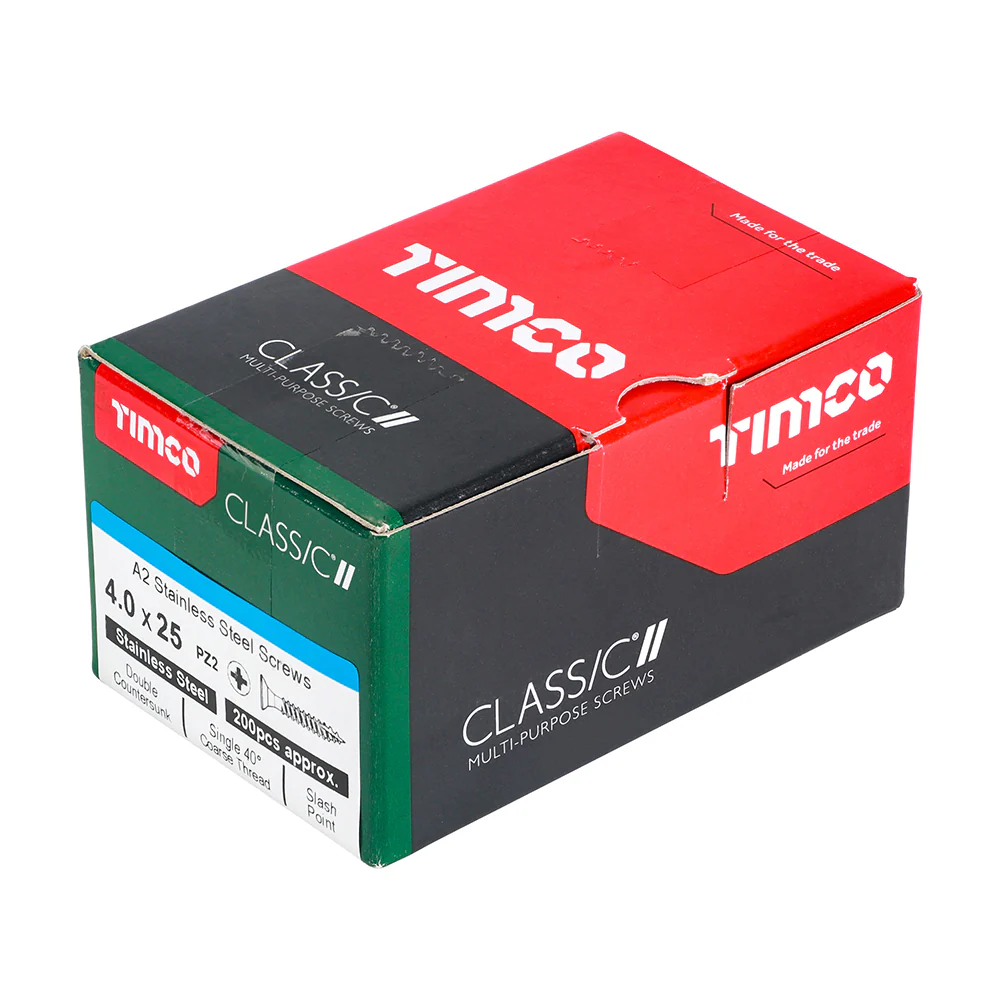 Timco Classic Stainless Steel Screw Pz2 Csk -A2 (20 Variants Available ) - Image 8