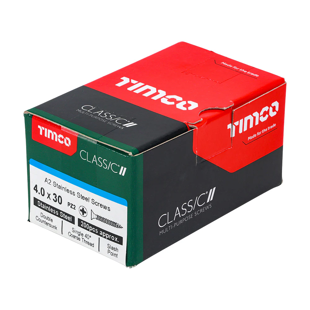 Timco Classic Stainless Steel Screw Pz2 Csk -A2 (20 Variants Available ) - Image 9
