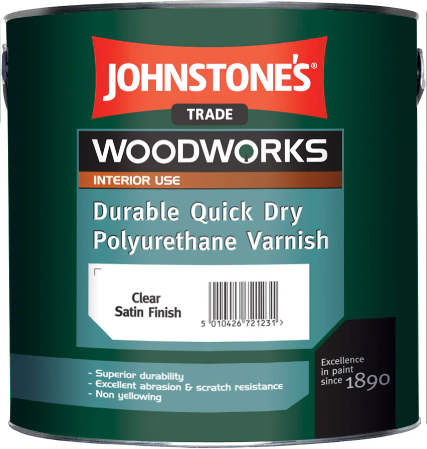 WOODWORKS QUICK DRY. VARNISH SATIN  750ML